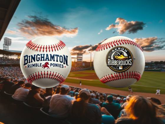 Akron RubberDucks vs. Binghamton Rumble Ponies